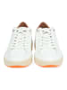 BLAUER USA Sneaker in Weiß/Orange