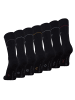 Tom Tailor 7er Pack Basicsocks in Geschenkbox in black