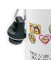 Mr. & Mrs. Panda Kindertrinkflasche Igel Familie mit Spruch in Weiß