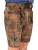 MADDOX Lederhose URGSEE in mittelbraun