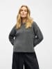 Object Pullover in Dark Grey Melange