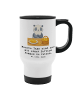 Mr. & Mrs. Panda Kaffeebecher Panda Pommes Gebet mit Spruch in Weiß