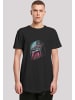 F4NT4STIC T-Shirt Star Wars Mandalorian Mandalore Helmet Reflection in schwarz