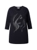 MIAMODA Longsleeve in schwarz