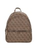 Guess Manhattan II Large - Rucksack 33 cm (coal logo) in latte logo