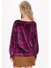 VIRITA Women Blouse in Violet Multicolor