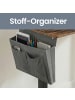 SONGMICS Schreibtisch Balok in Braun - (B)60 x (H)(72-120) x (T)120 cm