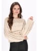 faina Women Sweater in Beige Cream