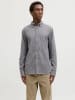 Jack & Jones Flanellhemd in Frost Gray
