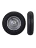 relaxdays 2x Schubkarrenrad in Schwarz/ Grau - 4.80 4.00-8