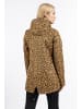 Schmuddelwedda Regenjacke Mit Leo-Print in Schwarz Beige Leo