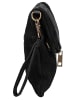 Samantha Look Clutch echt Leder in schwarz