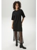 Aniston CASUAL Maxikleid in schwarz