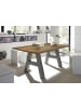 58 aufm Kessel ESSZIMMERTISCH Elia 4 160 x 90 x 75 Esstisch Graphit/Plankeneiche
