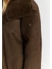DreiMaster Damen Jacke Aus Fellimitat in Braun