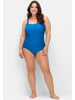 sheego Badeanzug in kobaltblau