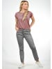 DESIRES Straight-Jeans in grau