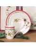 Villeroy & Boch Becher mit Henkel, Sternschnuppe Winter Bakery Delight in rot