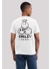 F4NT4STIC T-Shirt Smiley Originals Ltd. Edition Print since 1972 in weiß