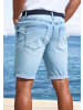 John Devin Jeansshorts in lightblue-denim
