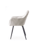B&D Home 2er-Set: Esszimmerstuhl DIETER in Grau - (B)56 x (H)84 x (T)61 cm
