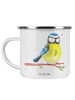 Mr. & Mrs. Panda Tasse Vogel Blaumeise ohne Spruch in Weiß