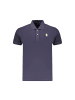 Marina Militare  Blau Baumwolle Herren Polo Hemd