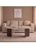 CALICOSY Couchtisch MOSS in Travertin - (W)110  x (H)40  x (L)60 cm