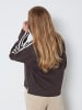 Co'couture Pullover BatuCC in Dark Brown