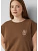 QS T-Shirt  in  89D0_braun