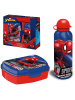 Kids Licensing Lunchset Spiderman Brotdose Alu Trinkflasche Marvel 3 Jahre