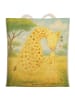 Mr. & Mrs. Panda Tasche Giraffe Kind Design ohne Spruch in Weiß