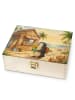 Mr. & Mrs. Panda Teebox Pinguin Pommestüte Design ohne Spruch in Weiß