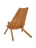 Beliani 3-tlg Bistro Set BELLANO in Braun