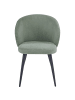Beliani 2er-Set Esszimmerstuhl MOUNDVILLE in Grün/Schwarz