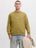 Jack & Jones Sweatshirt in Olive Drab