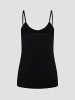 Erlich Textil  Light Touch Camisole aus weichem Lyocell in schwarz