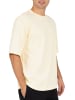 Reichstadt Reichstadt Herren Regular Fit Kurzarmshirt Shoulder Drop 25RS071 Beige L