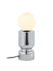 Butlers Tischleuchte CHROME in Silber