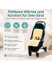 Kinderhaus Blaubär Lammfelleinlage Kinderwagen Buggy TOP in Natur