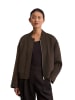 Marc O'Polo Wollblouson relaxed in Dark Coffee