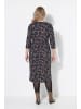 Ulla Popken Midikleid in kieselbraun