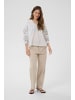 Cream Langarm-Bluse CRSereni A-shape in Snow White