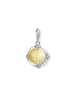 Thomas Sabo Charm-Anhänger Vintage Weltkugel in gold, silber, weiß