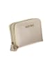 Valentino by Mario Valentino Grau Silber Polyurethan Damen Geldbörse