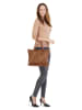 Sansibar Shopper echt Leder in cognac