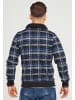 2Y Flanelljacke LIJAN in Blau