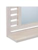 relaxdays Badspiegel in Weiß - (B)50 x (H)70 x (T)12 cm