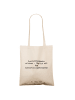Mr. & Mrs. Panda Jutetasche Spruch Justizvollzugsbeamte Momente ... in Creme
