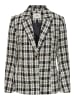 JACQUELINE de YONG Blazer lang mit steigendem Revers Knopfleiste in Braun